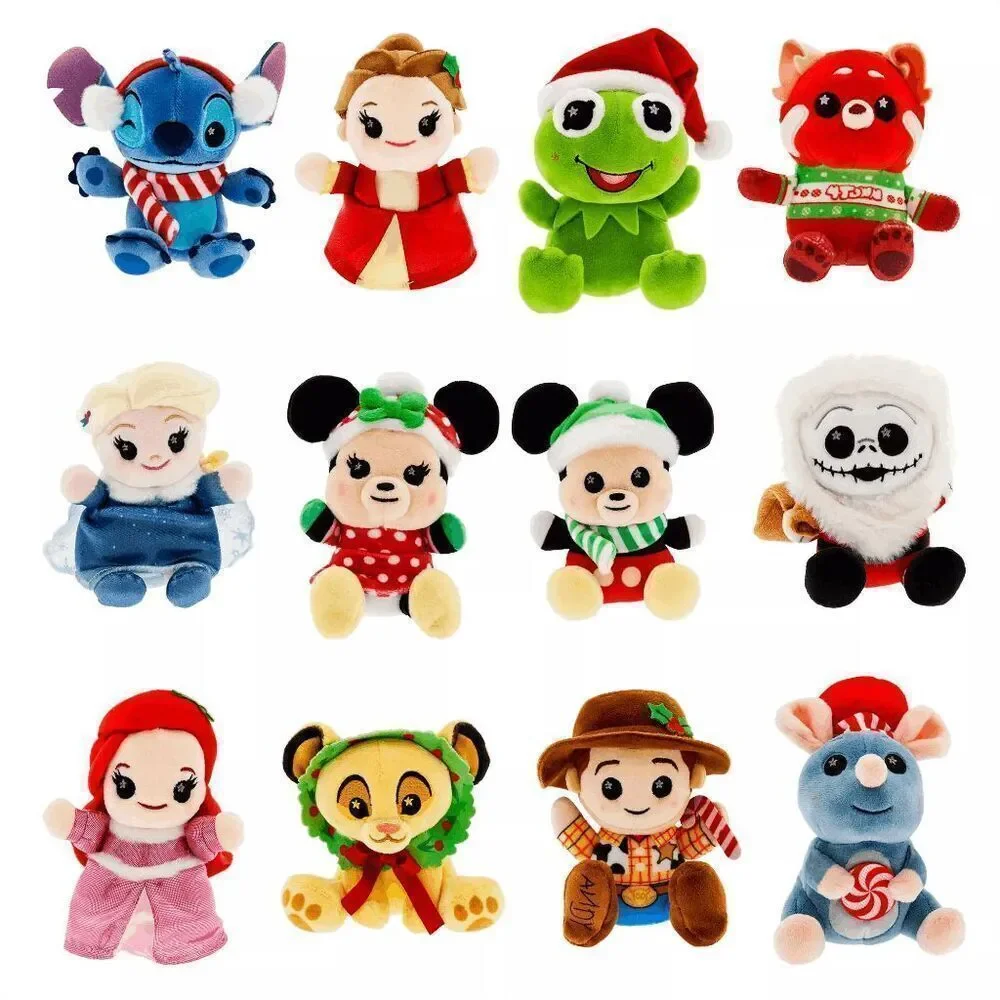 NEW Mickey Mouse Wishables Plush Toy Disney Parks Holiday Calendar NWOP Limited
